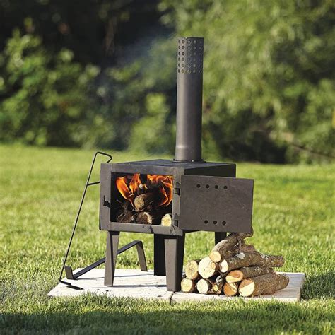 Magical firewood stove